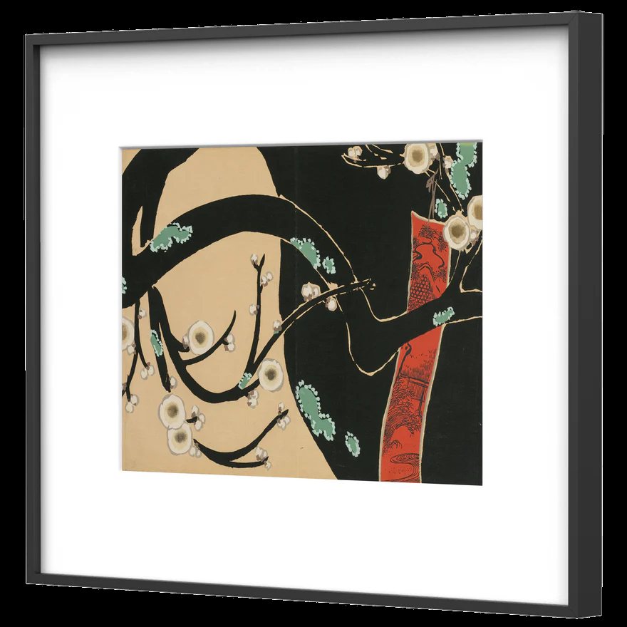 40.5 英寸 E6 墨水屏画框艺术画显示效果